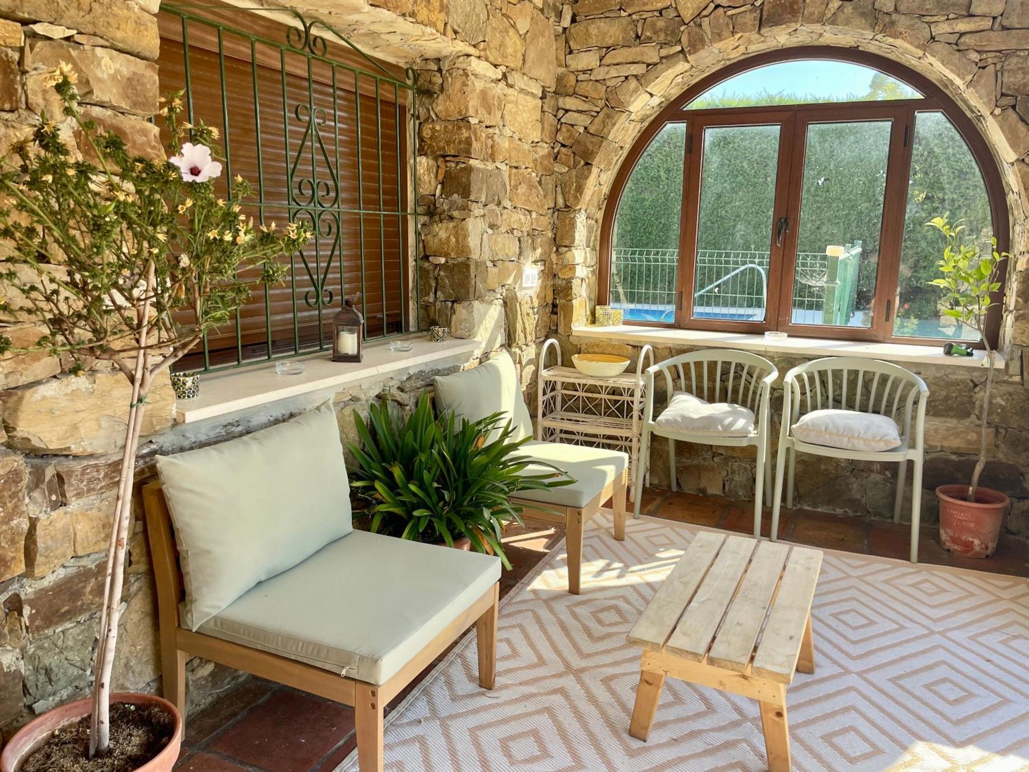 Chalet Con Piscina Privada En Bolonia Tarifa Exterior foto